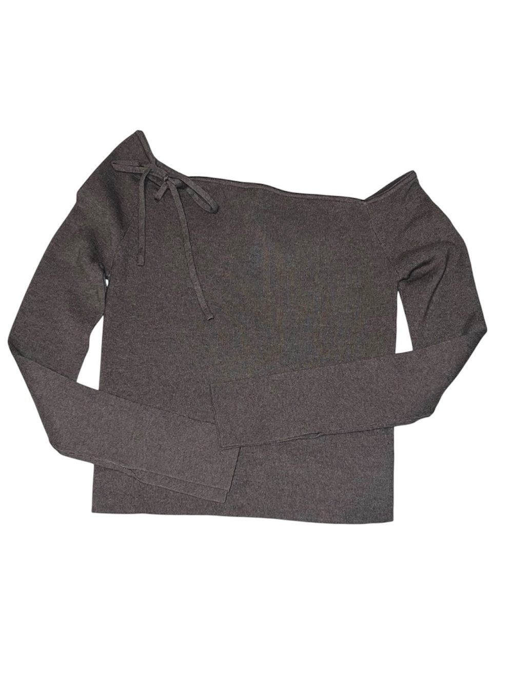 Cotton:On Everfine Asymmetric Long Sleeve
Pullover Color is Mocha size Large